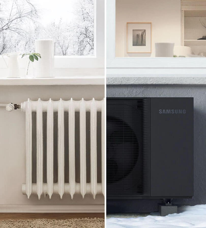 Samsung EHS Mono HT Quiet pompa ciepła wysokotemperaturowa 4
